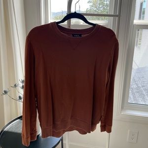 APC orange long sleeve